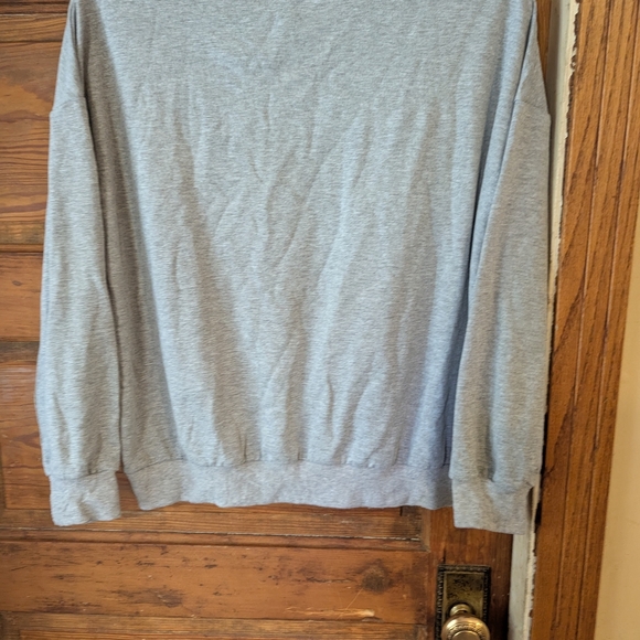 Gray Smiley Sweatshirt - Picture 4 of 7